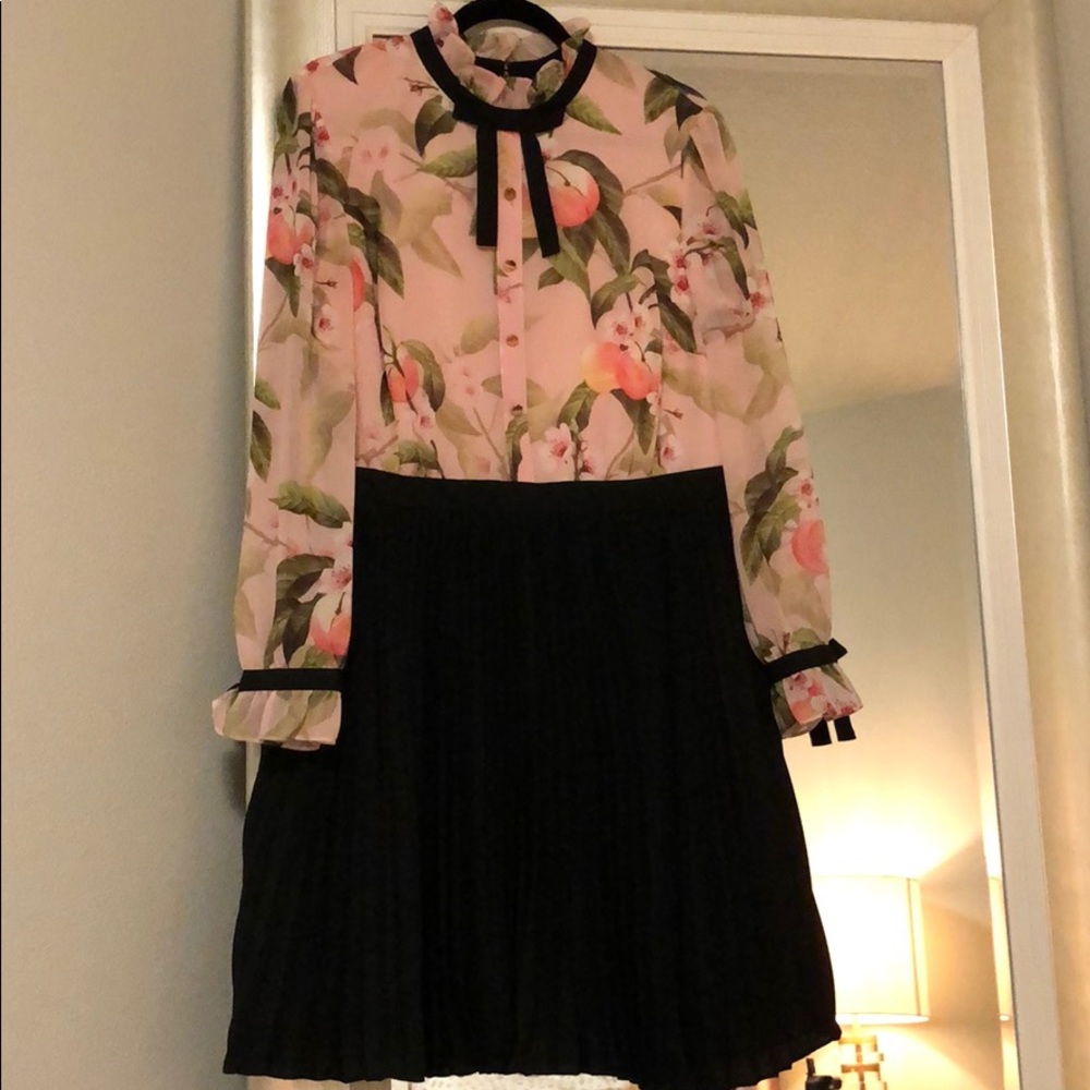 Ted baker long sleeve dress